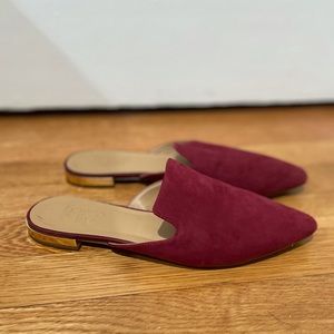 Franco Sarto Suede Mules